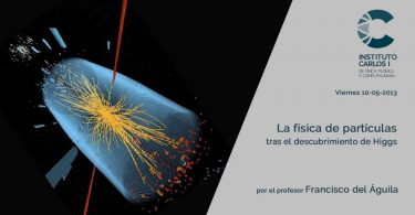 Cartel de la Conferencia: La física de la partículas tras el descubrimiento de Higgs.