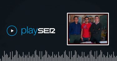 Portada de la noticia: Entrevista al Grupo Hadrónica en la Cadena Ser.