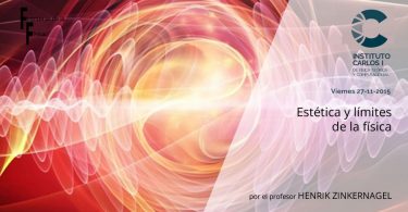 Cartel de la Conferencia: Estética y límites de la física.
