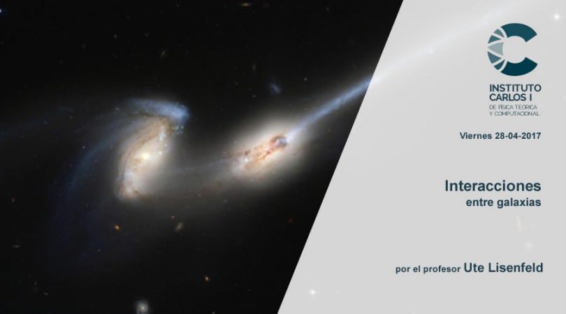 Cartel de la Conferencia: Interacciones entre galaxias