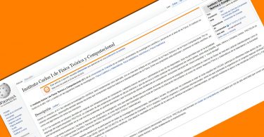 Portada de la noticia: El iC1 en la Wikipedia.