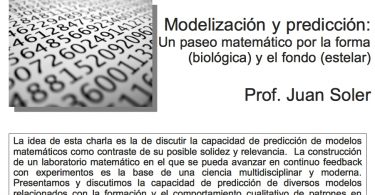 Cartel de la Conferencia: Modelización y predicción.