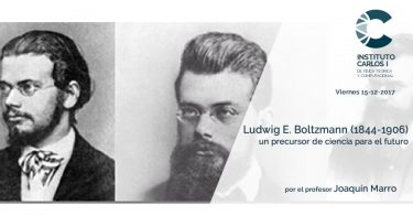 Cartel de la Conferencia: Ludwig E.Boltzmann, un precursor de ciencia para el futuro.
