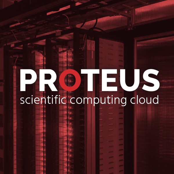 Enlace a la web de Proteus: scientific computing cloud.