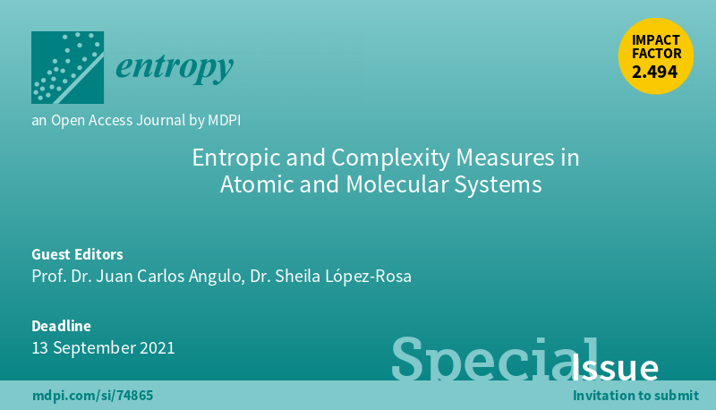 Portada de la noticia: La revista Entropy lanza un número especial con editores invitados del iC1.