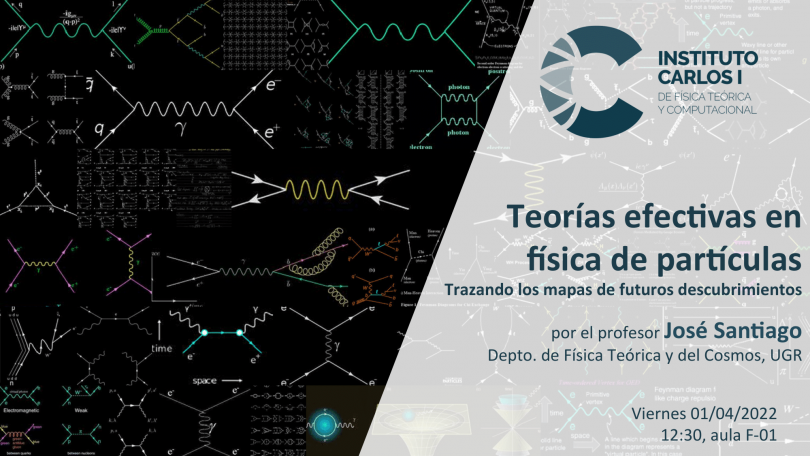 Cartel de la Conferencia: Teorías efectivas en física de partículas.