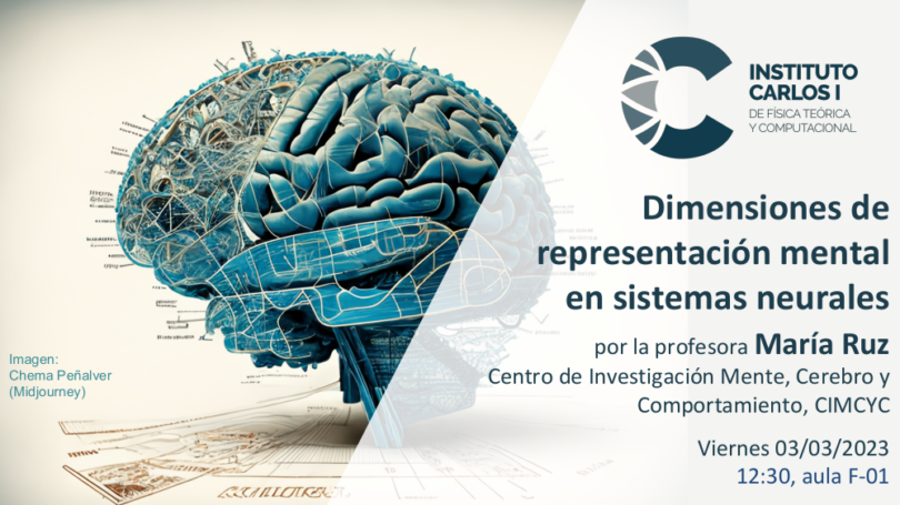 Cartel de la Conferencia: Dimensiones de representación mental en sistemas neuronales.